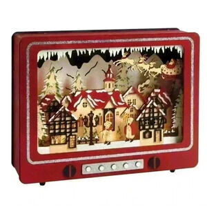 Retro-Holiday Winter Village LED Decoration